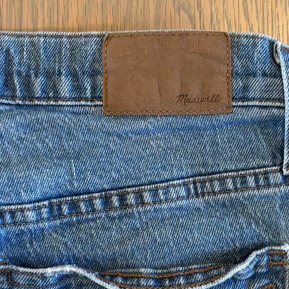 Madewell Cali Demi-Boot Straight Leg Cropped Jeans Stretch Women’s Size 27 - Picture 9 of 9